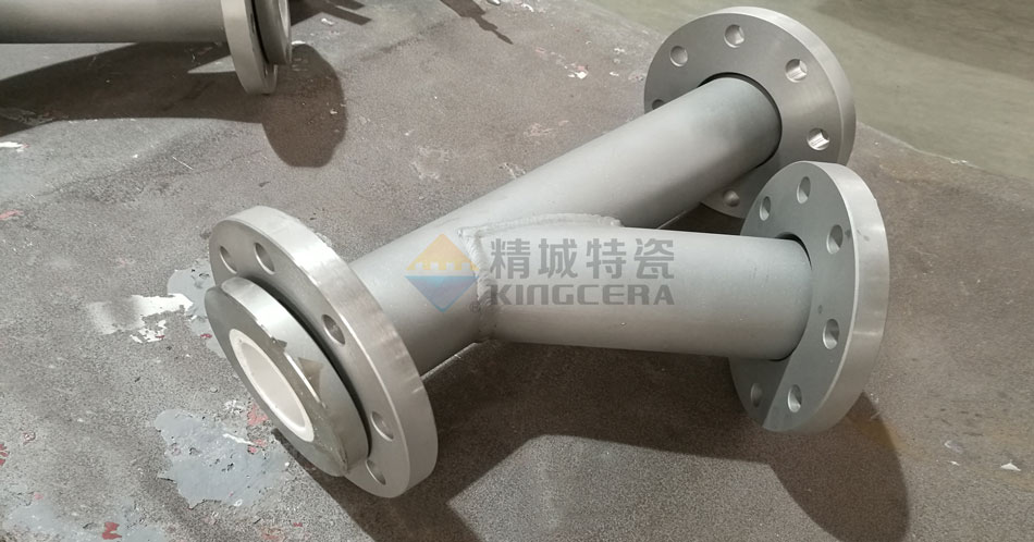 整體成型陶瓷三通管