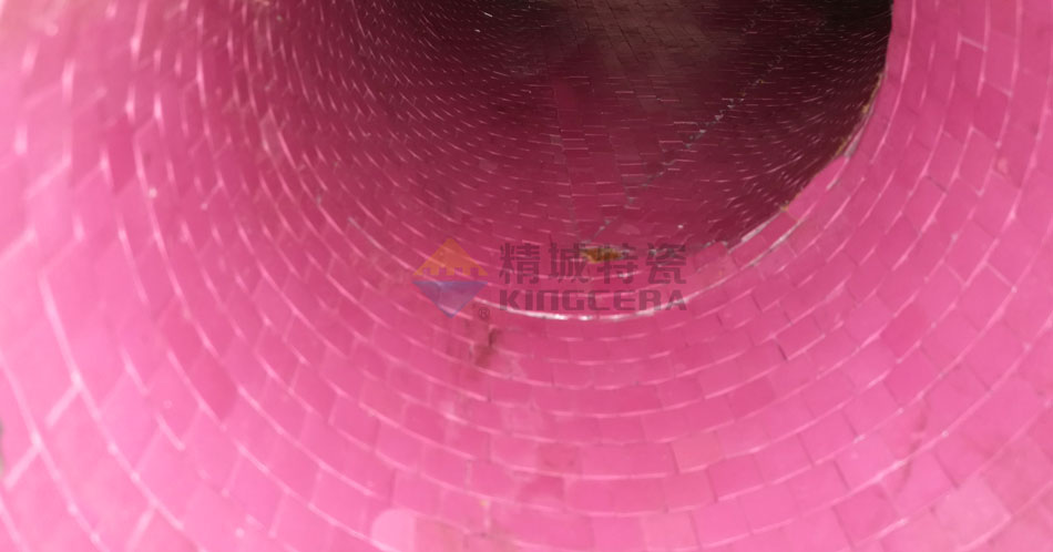 耐磨陶瓷貼片管道(大口徑)